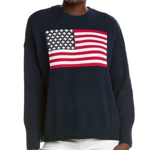 241 Cece xl flag sweater extra large new without tags